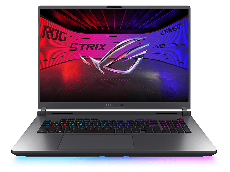 Portátil Gaming - ASUS ROG Strix G18, 18 " WQXGA, Intel Core Ultra 9 275HX, 32 GB RAM, 1 TB SSD, GeForce RTX™ 5070, FreeDOS (Sin sistema operativo)