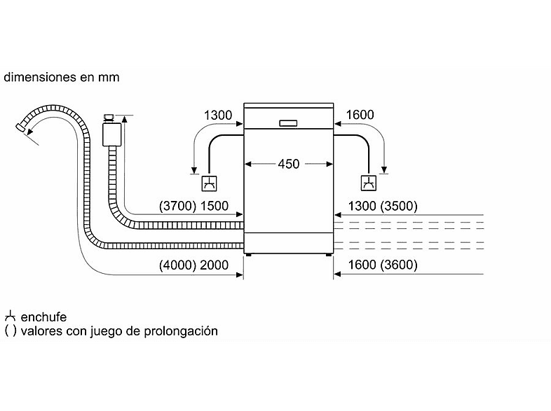 Lavavajillas - Bosch SPS4HMI49E, 10 servicios, 6 programas, 45 cm, Silence Plus, Acero inoxidable