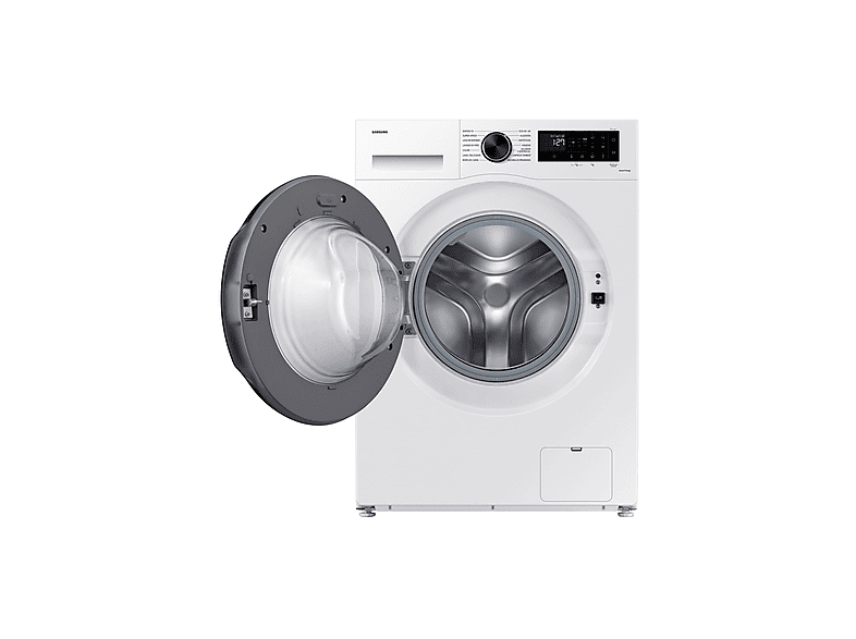 Lavadora carga frontal - Samsung WW90CGC04DAEEC, 9 kg, 1400 rpm, EcoBubble™, Clase A -10%, Función WiFi con SmartThings, Blanco