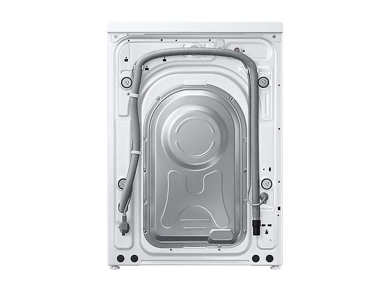 Lavadora carga frontal - Samsung WW12T504DTW/S3, 12 kg, 1400 rpm, EcoBubble™, Inteligencia Artificial, WiFi, Blanco