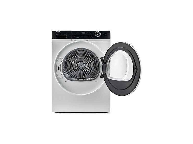 Secadora bomba de calor - Haier I-Pro Series 7 HD90-A3979, Bomba de calor, 9 kg, 14 programas, Blanco