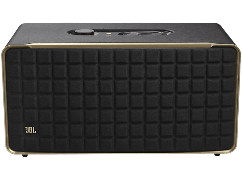 Altavoz bluetooth - JBL Authentics 500, 270W, Bluetooth, Wi-Fi, asistentes de voz Google y Alexa, Dolby Atmos® Music, diseño retro, Negro