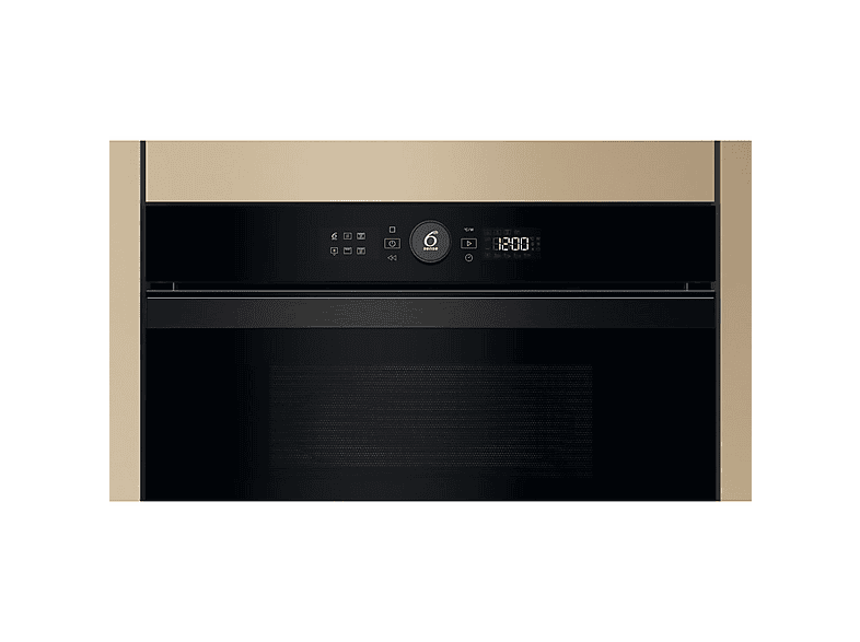 Microondas integrable - Whirlpool WMD44MB, 2100 W, 7 potencia, 31 l, Negro