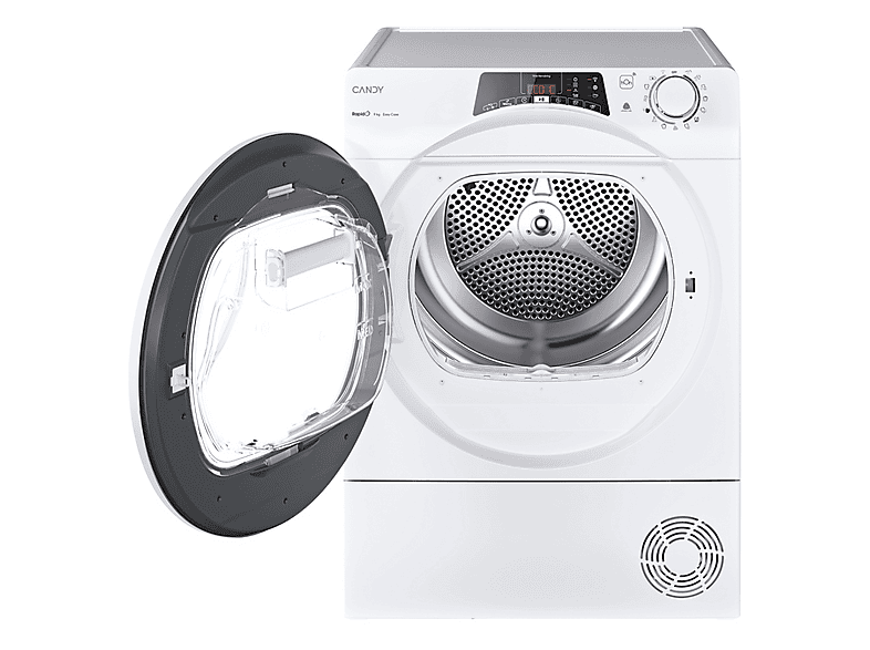 Secadora bomba de calor - Candy RapidÓ ROE H9A2TE-S, White