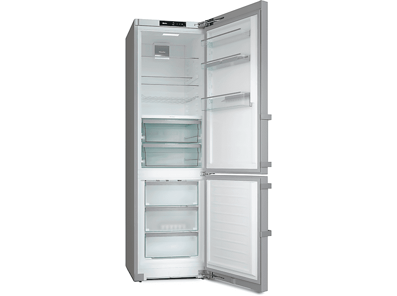 Frigorífico combi - Miele KFN 4797 CD, No Frost, 201.5 cm Altura, 360l, Libre Instalación, LED, Inox