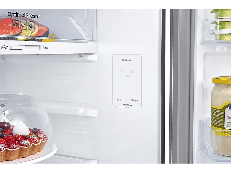 Frigorífico dos puertas - Samsung RT31CG5624S9ES, No Frost, 171.5 cm, 305l, All-Around Cooling, Power Cool, Inox