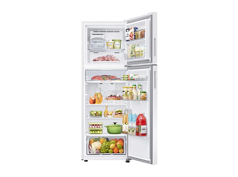 Frigorífico dos puertas - Samsung RT31CG5624WWES, No Frost, 171.5 cm, 305 l, All Around Cooling, Power Cool, Blanco