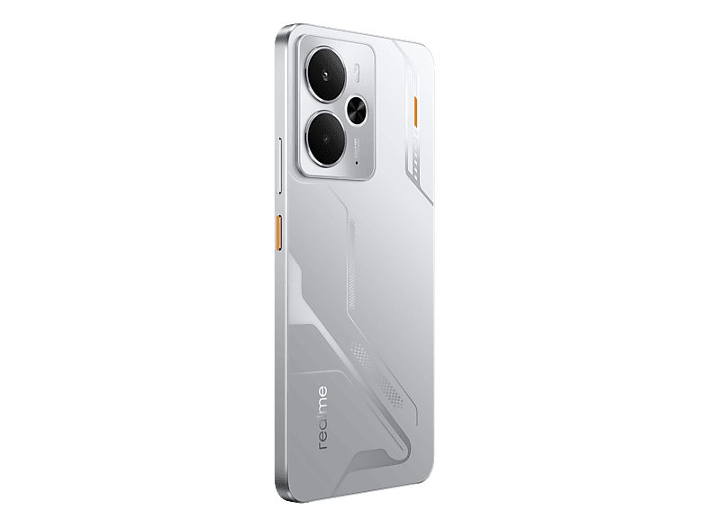 Smartphone - Realme 14 5G, Silver, Móvil Android, 256 GB, 12 GB RAM, 6,67 " AMOLED 120 Hz, Snapdragon 6 Gen 4, 6000 mAh
