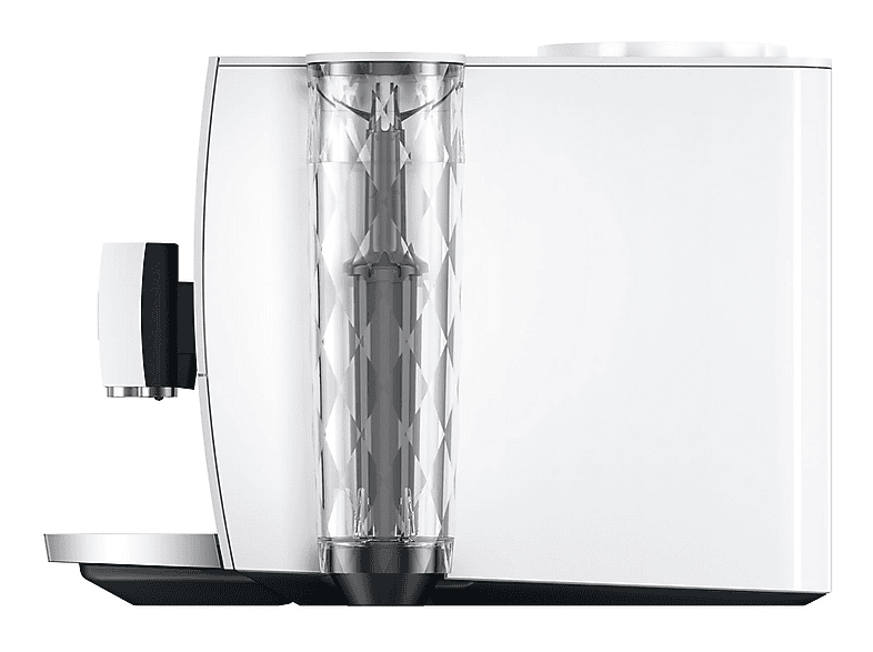 Cafetera superautomática - Jura Ena 8 Full Nordic EC, 15 bar, 1450W, 2 tazas, Espuma fina, Café en grano, WiFi, Blanco
