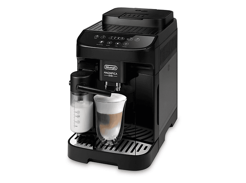 Máquina espresso - Delonghi Magnifica ECAM290.51.B, 15 bar, 1450 W, 0,22 l, 2 tazas, Negro