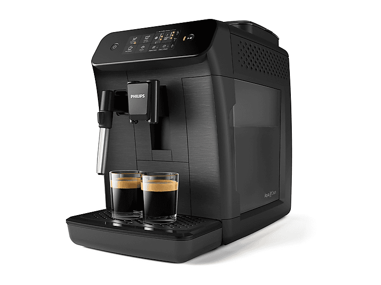 Cafetera espresso - Philips EP0820/00, 15 bar, 1500 W, 2 tazas, Negro