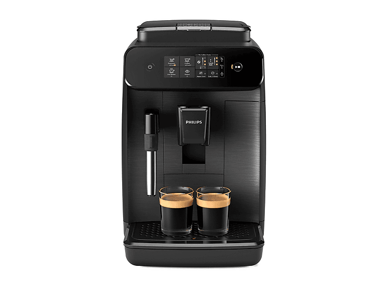 Cafetera espresso - Philips EP0820/00, 15 bar, 1500 W, 2 tazas, Negro