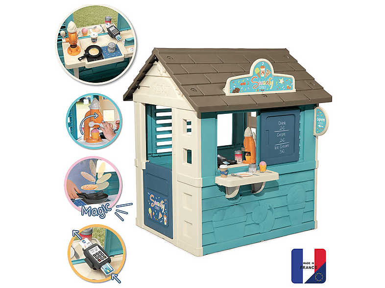 Casa de juguete - Smoby Spielhaus Sweety Corner, a partir de 2 año(s), Multicolor