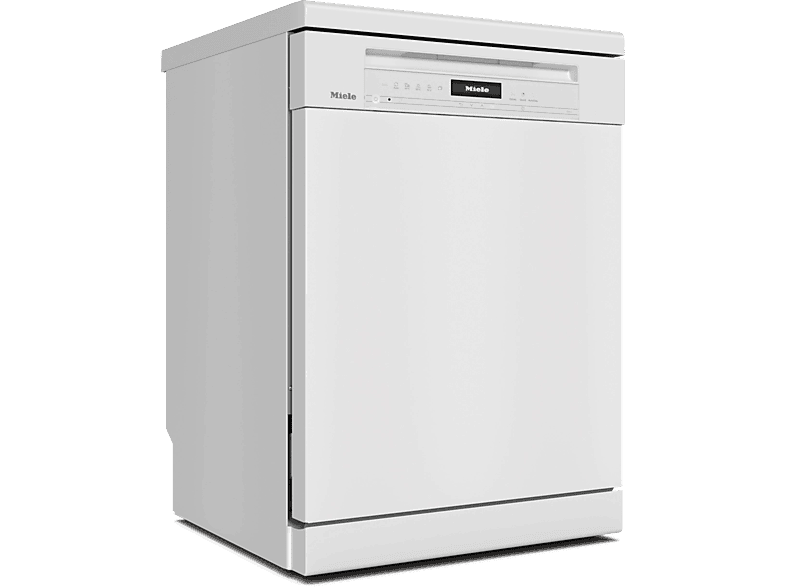 Lavavajillas - Miele G7600SCBRWS, 14 cubiertos, 9 programas, 60 cm, Bandeja de servicios, Wifi, Dosificación automática, Blanco