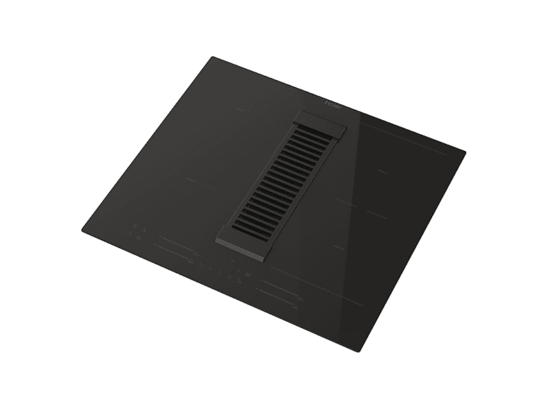Placa de vitrocerámica - Haier I-Dual Series 6 HAIH6IEMCF, 4 zone(s) zonas, 60,5 cm, Negro