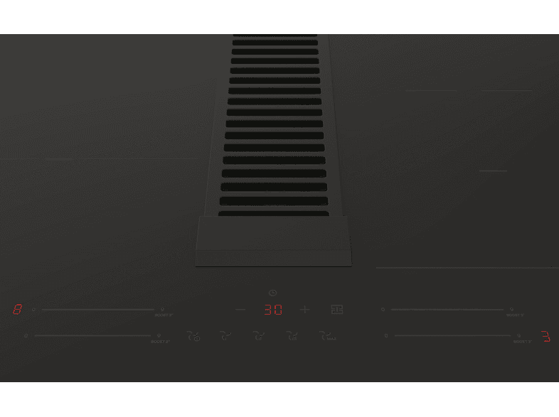 Placa de vitrocerámica - Haier I-Dual Series 6 HAIH6IEMCF, 4 zone(s) zonas, 60,5 cm, Negro