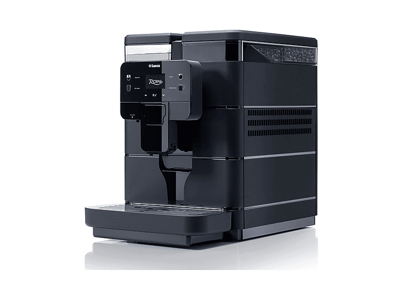 Máquina espresso - Saeco New Royal Black, 1400 W, 2 tazas, Negro
