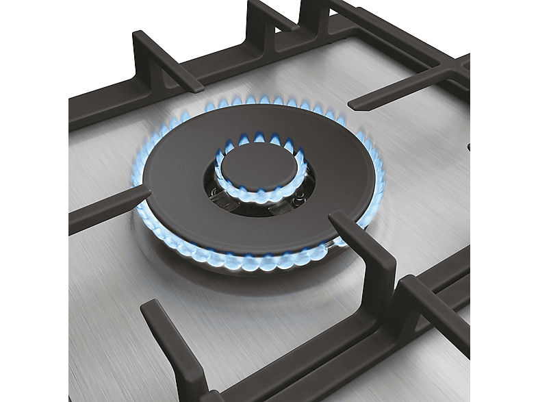 Placa de gas - Haier I-Move Series 6 HAHG7WL5XH, 5 zone(s) zonas, 745 mm, Acero inoxidable
