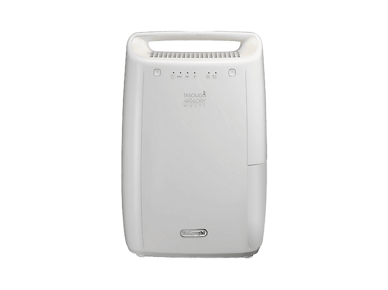 Deshumidificador - De Longhi, De'Longhi Tasciugo AriaDry DEX210SF, Extracción de 10 l/día, Depósito de 2.1 l, Superficia máxima 45m³, Blanco