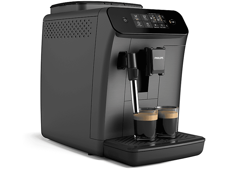 Máquina espresso - Philips 800 series EP0824/00, 15 bar, 1500 W, 12 tazas, zwart