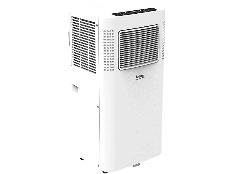 Aire acondicionado portátil - Beko BP207C, 1675 fg/h, 2 velocidades, 320 m³, 65 dB(A), Blanco