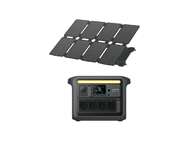 Estación de energía - Anker SOLIX KIT C1000X+PS100X