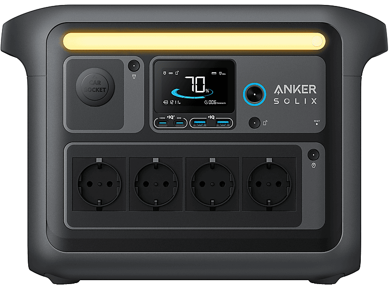 Estación de energía - Anker SOLIX KIT C1000X+PS100X
