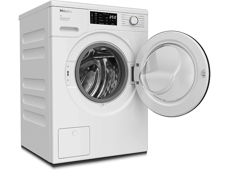 Lavadora carga frontal - Miele WCK360 WCS, 10 kg, 1400 rpm, 11 programas, QuickPowerWash, Alisar extra, Blanco loto