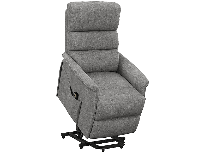 Sillón levanta personas - Homcom 713-042V90GY, Peso máximo 120 kg, Gris