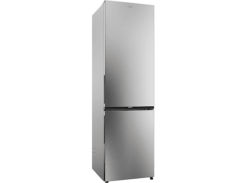 Frigorífico combi - Candy Fresco CNCQ2T620EX, No Frost Circle +, 205 cm, 409 l, Iluminación LED, Inox