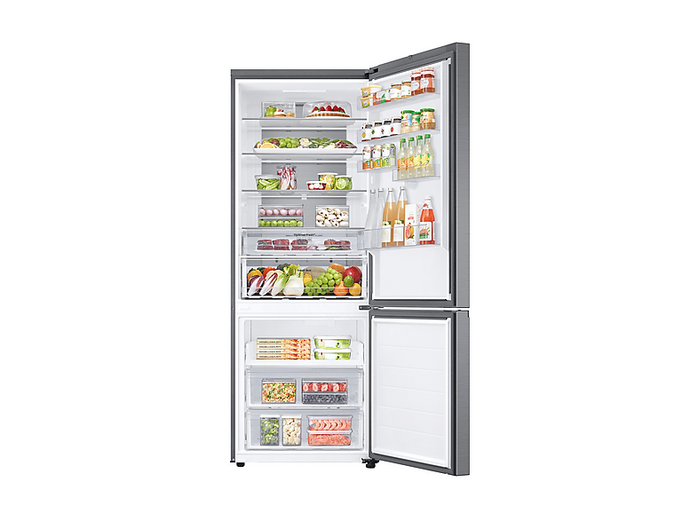 Frigorífico combi - Samsung RB53DG706AS9EF, 203 cm, 538 l, Ancho especial 75.9 cm, Metal Cooling, Twin Cooling Plus™, Inox