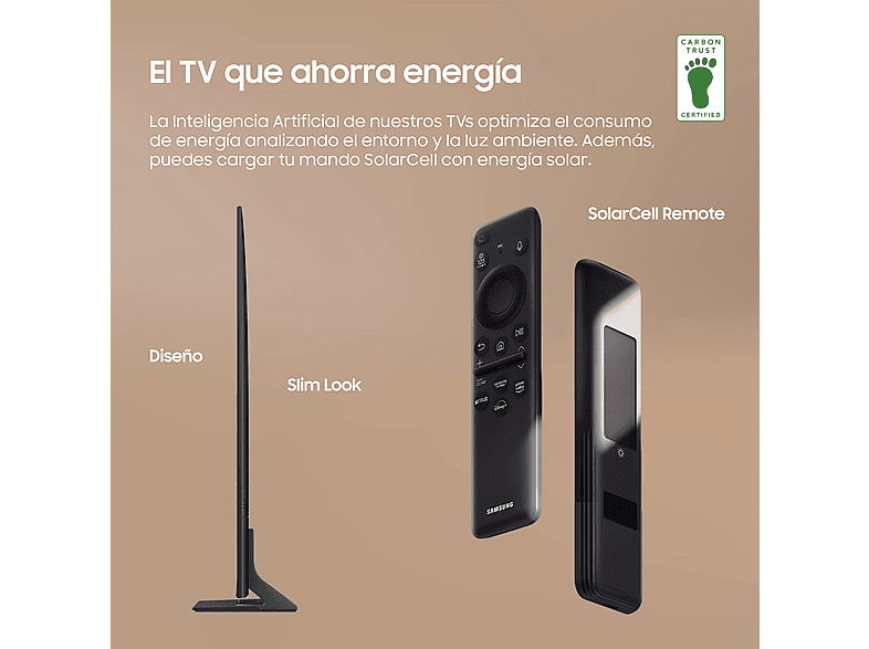 TV LED 98" - Samsung TU98DU9005KXXC, UHD 4K, Procesador Crystal 4K, Smart TV, DVB-T2 (H.265), Graphite Black