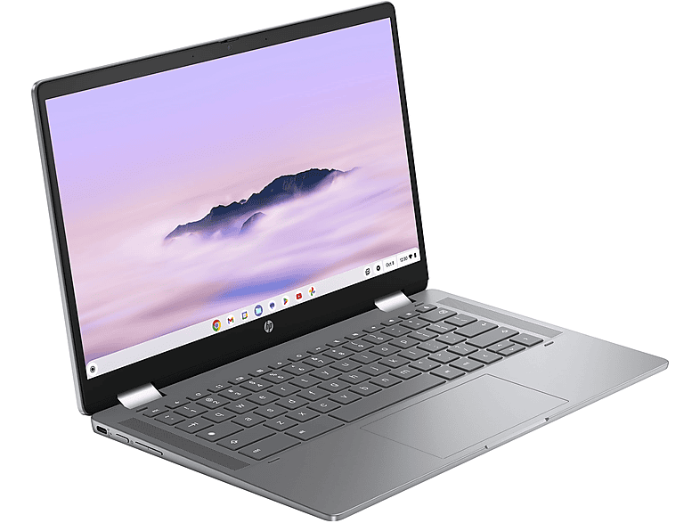 Portátil - HP Chromebook Plus x360 14b-cd0001ns, 14" Full HD, Intel® Core™ i3-N305, 8GB RAM, 256GB UFS, Gráficos Intel® UHD, Google Chrome OS