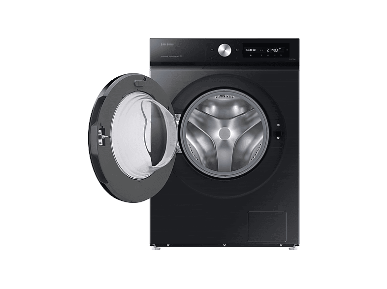 Lavadora carga frontal - Samsung WW90DB7U94GBU3, 9 kg, 1400 rpm, Autodosificación, AI EcoBubble™, Función WiFi con SmartThings™, Negro