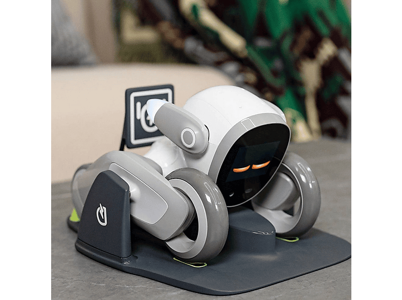 Perro robot inteligente con IA - Loona EPP3.0, Cámara 3D-ToF, Integrado Amazon Lex y ChatGPT, Interactúa con objetos, Múltiples idiomas