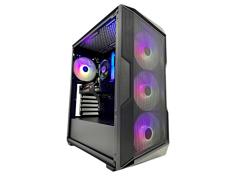 PC Gaming - Tecnowake WakeCore, Intel® Core™ i5 14400F, 32 GB RAM, 1 TB SSD, GeForce RTX™ 5060, Windows 11 Pro, Negro