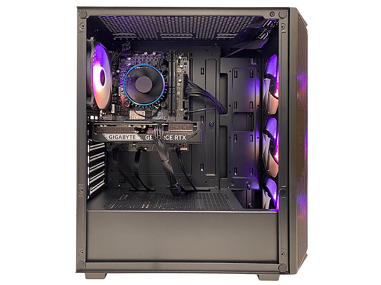 PC Gaming - Tecnowake WakeCore, Intel® Core™ i5 14400F, 32 GB RAM, 1 TB SSD, GeForce RTX™ 5060, Windows 11 Pro, Negro