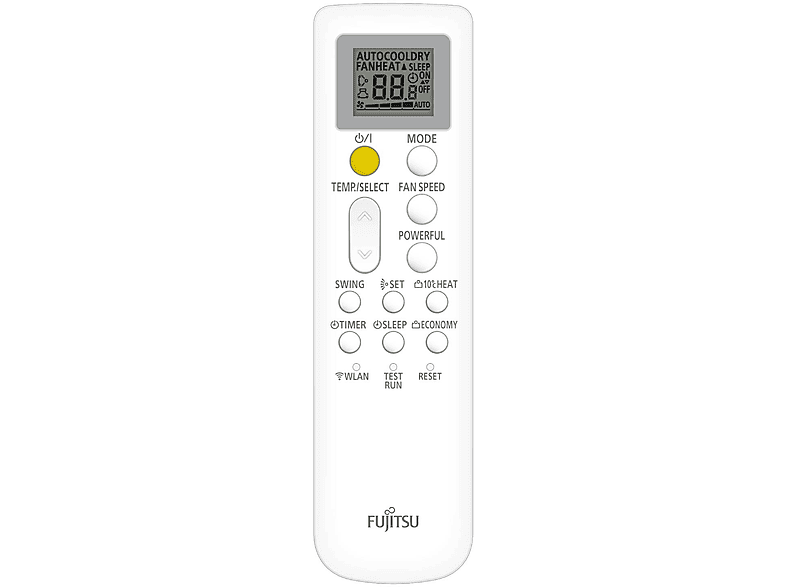 Aire acondicionado Split 1 x 1 - Fujitsu ASY35UI-KN, 2924 fg/h, Bomba de calor, Wifi, Blanco
