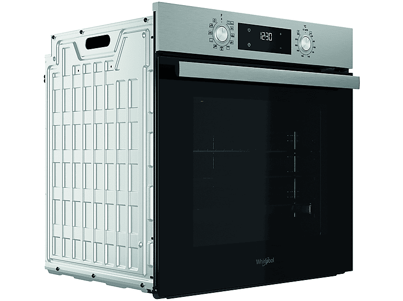 Horno - Whirlpool OMR58HU1X, Multifunción, Hidrolítica, 71 l, 59.5 cm, Smart Clean, Cook3, Inox