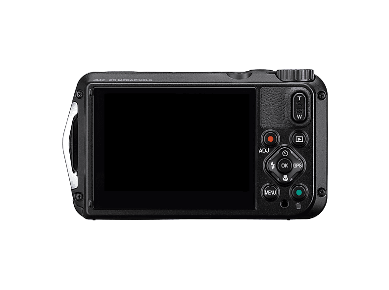 Cámara digital - Pentax PENTAX Compact Waterproof WG-8 Negro, 20 megapixel, (3840, 2160), Black