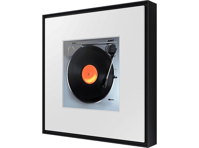 Altavoz - Samsung MUSIC FRAME HW-LS60D/ZF, Bluetooth, 6 altavoces, Dolby Atmos inalámbrico, Negro