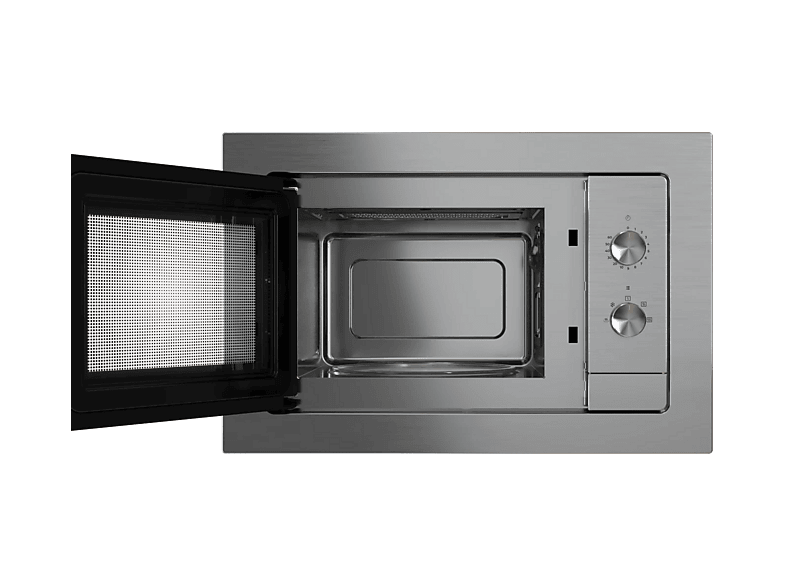 Microondas - Teka 112080002 MB 6200 BI INOX, 1 kW, 5 potencia, 1 l