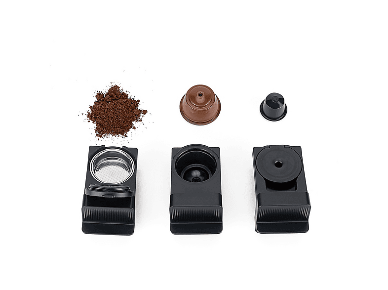 Cafeteras multicápsulas - Wilfa Volo Multi Coffee Machine, 20 bar, 350 ml, 1350 W, Negro