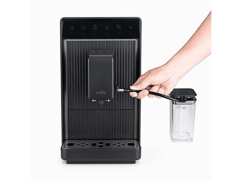 Cafetera espresso - Wilfa Volo Automatic, 20 bar, 1690 W, 240 ml, 2 tazas, Negro