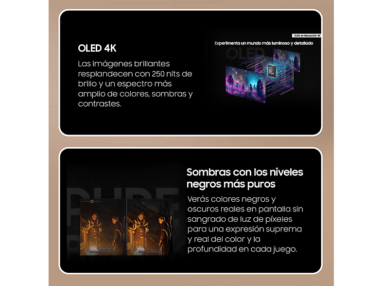 Monitor gaming - Samsung ODYSSEY OLED G8 LS32DG802SUXEN, 0.03ms, 240Hz, WiFi, Bluetooth, USB 2, Altavoces integrados, Silver
