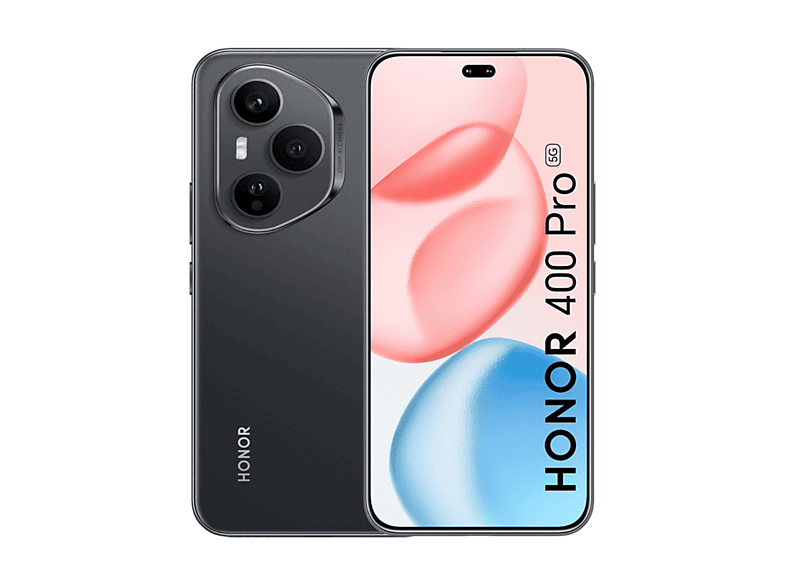Smartphone - Honor 400 Pro, Negro, Móvil Sistema operativo propietario, 512 GB, 12 GB RAM, 6,7 " AMOLED, 120 Hz, 8 Gen 3, 5300 mAh