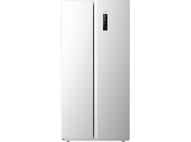 Frigorífico americano - Cecotec Bolero CoolMarket SBS 430 Inox E, Total No Frost, 177 cm, 430 L, Multi Air Flow, Motor Inverter Plus