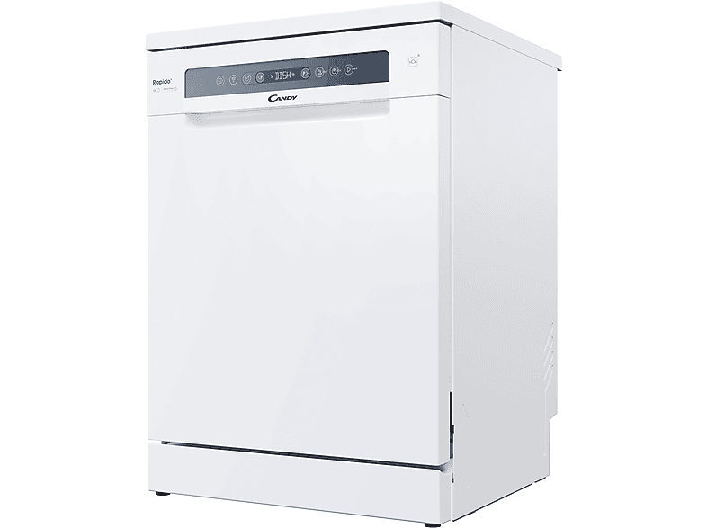 Lavavajillas - Candy Rapido' CF 3C7F0W, 13 Servicios, 5 Programas, 60 cm, Motor Inverter, Wi-Fi, Blanco