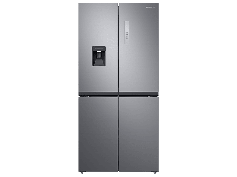 Frigorífico americano - Samsung RF48A401EM9/EF, Twin Cooling Plus, 179.3 cm, 488 l, Dispensador de agua, Twist Ice maker, Inox