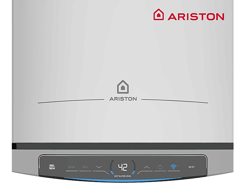 Termo eléctrico - Ariston Velis Tech Dry Wifi 80, 1500 W, 8 bar, 80 l, Multiposición, Gris